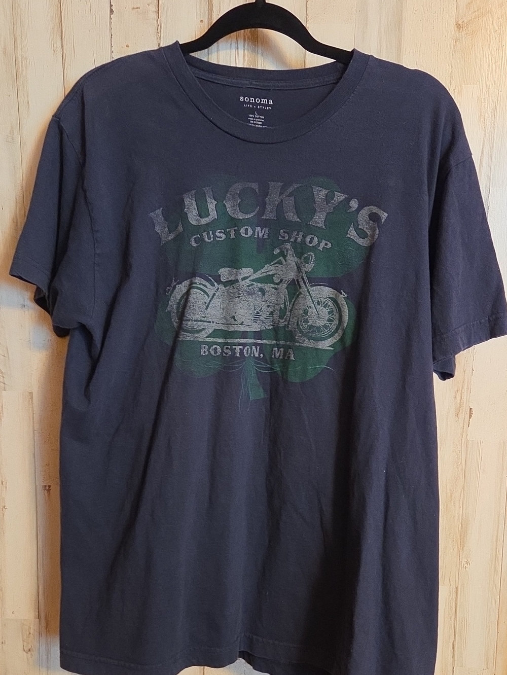 Sonoma Graphic Lucky's Custom Shop Motorcycle Tee